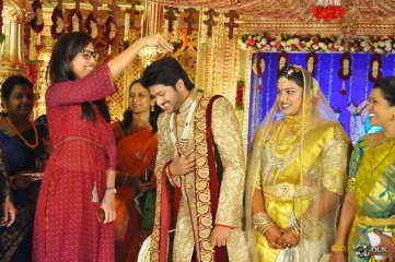 Music Director Koti Son Rajeev Wedding Reception Photos